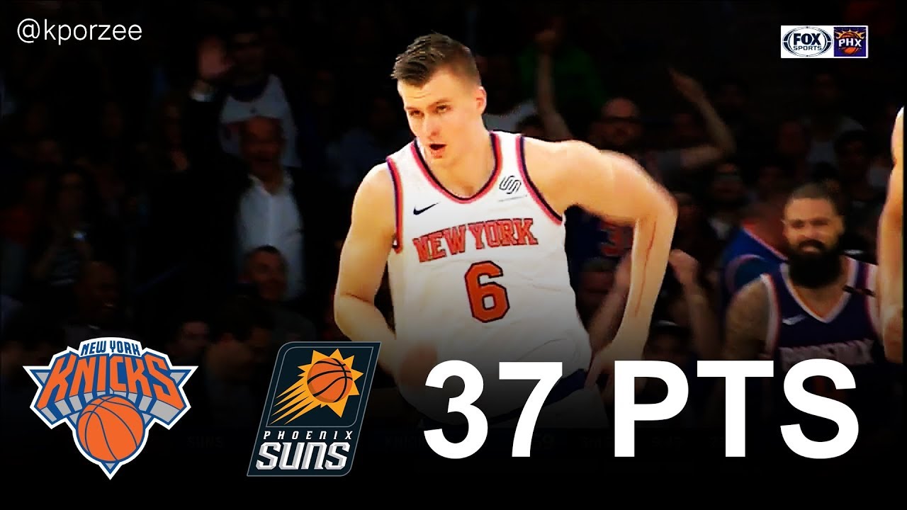 Kristaps Porzingis Full Highlights 2017.11.03 vs PHX - 37 Pts, 7 Reb, 3 Blk