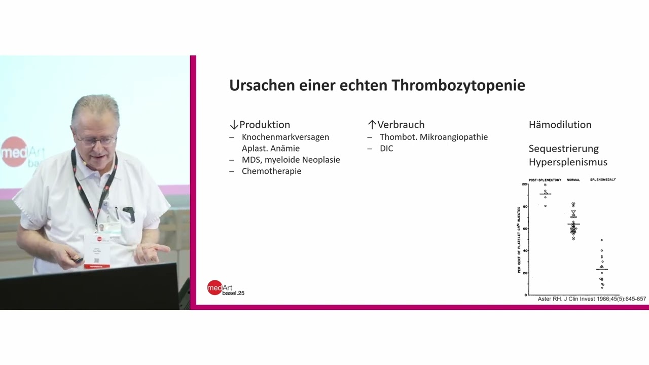 medArt 2025 | Freitag | 04 Thrombozytopenien | J. Halter