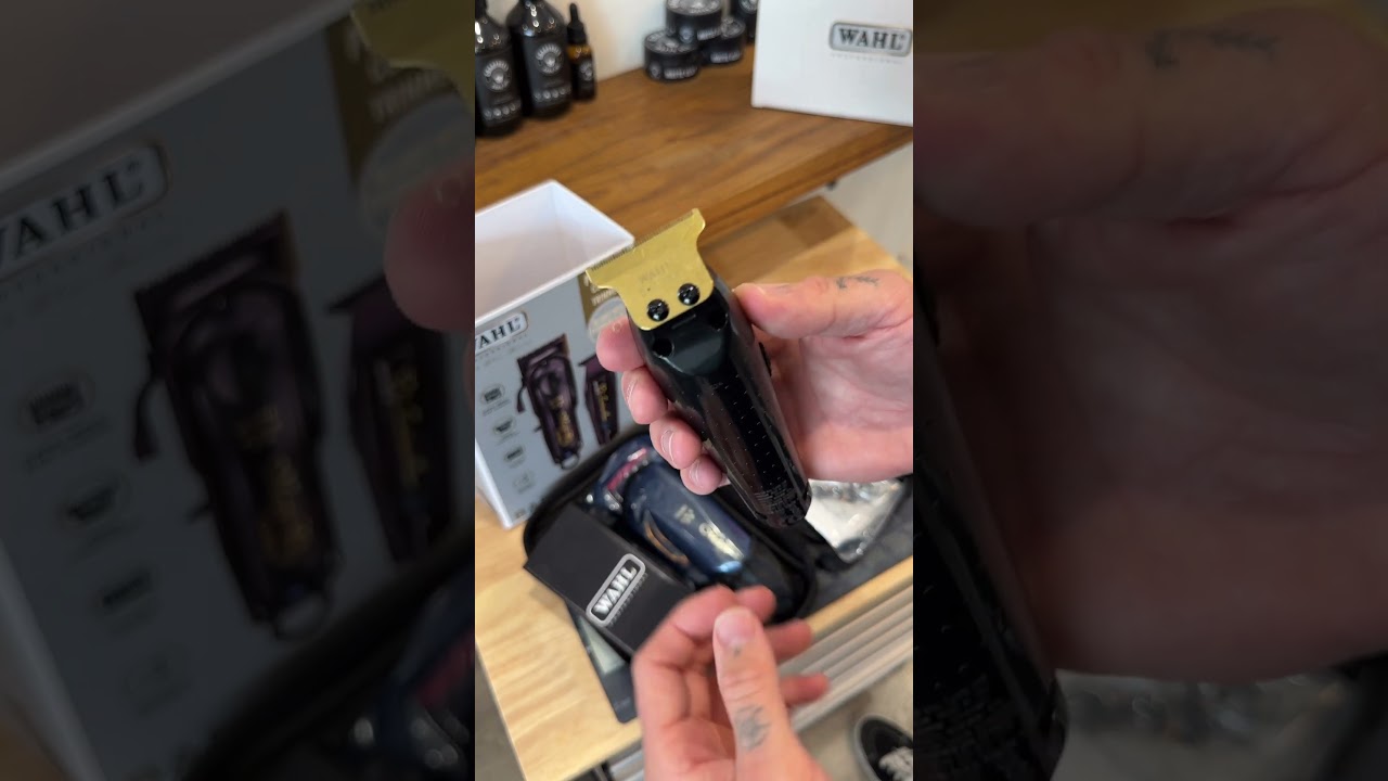 Unboxing new black Wahl magic clip and detailer duo #wahlproambassador #wahl #clippers