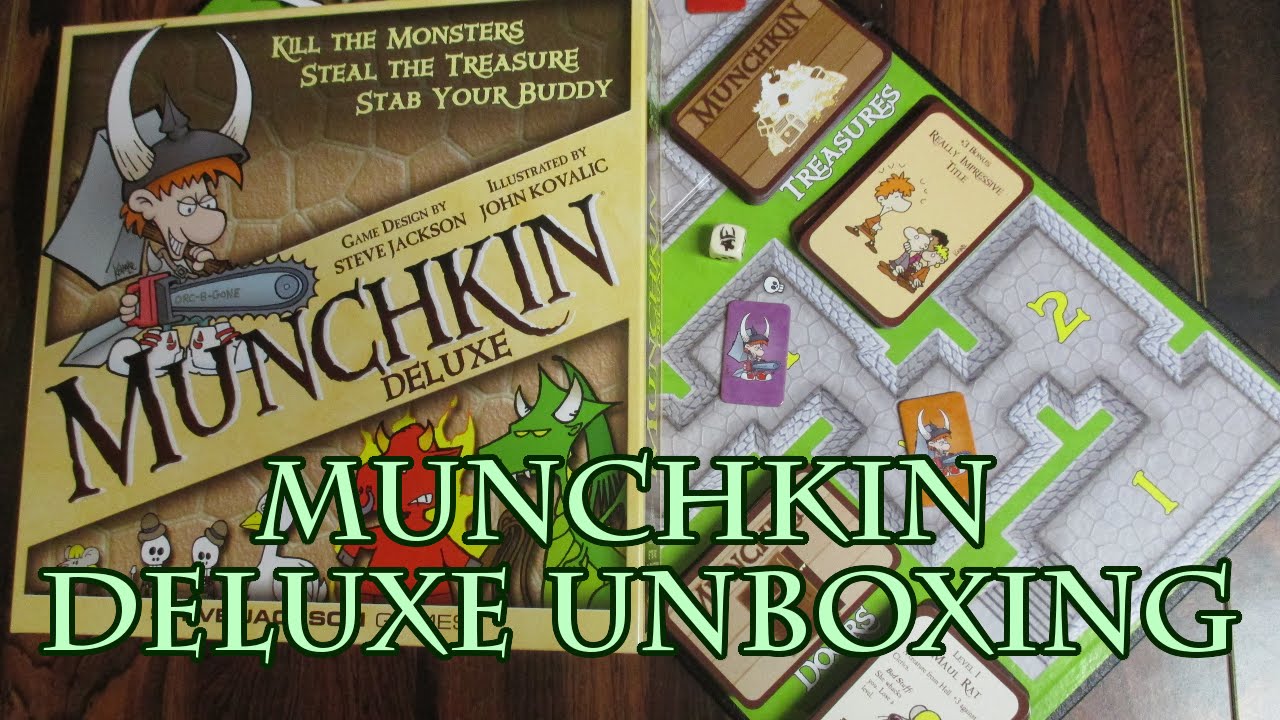 Munchkin Deluxe Unboxing
