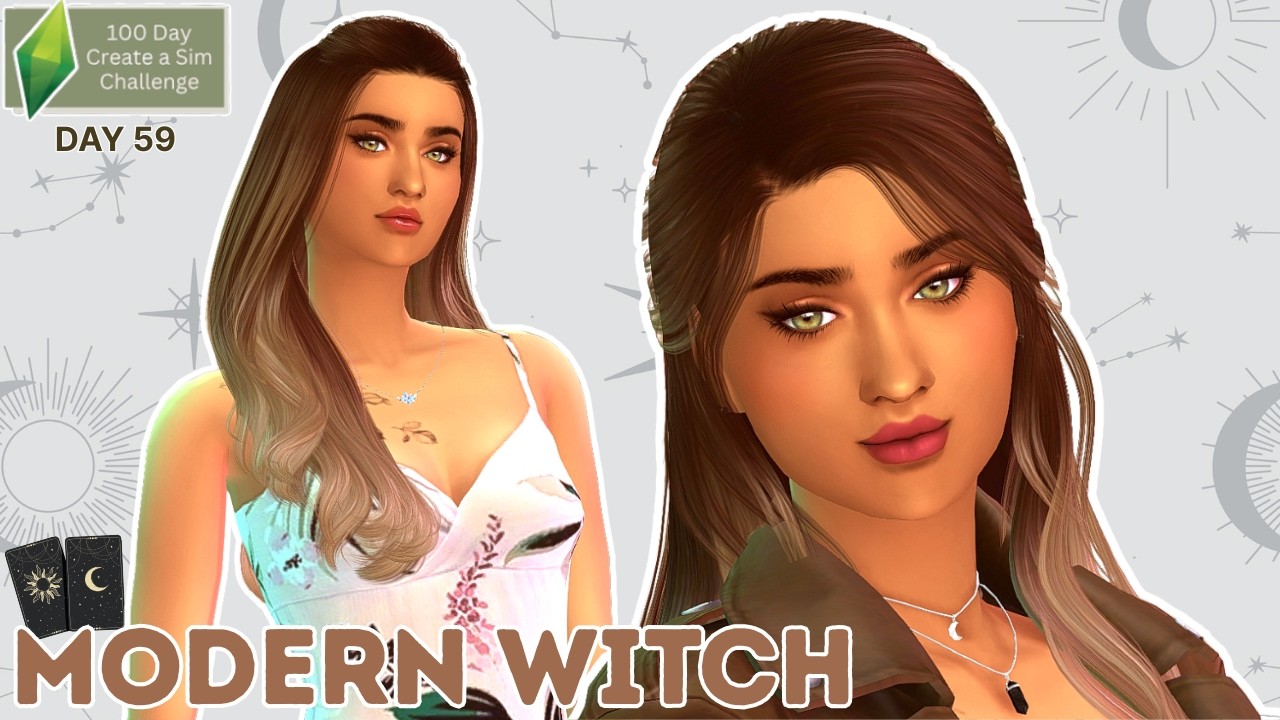 100 Day Create a Sim Challenge: Day 59 - Modern Day Witch
