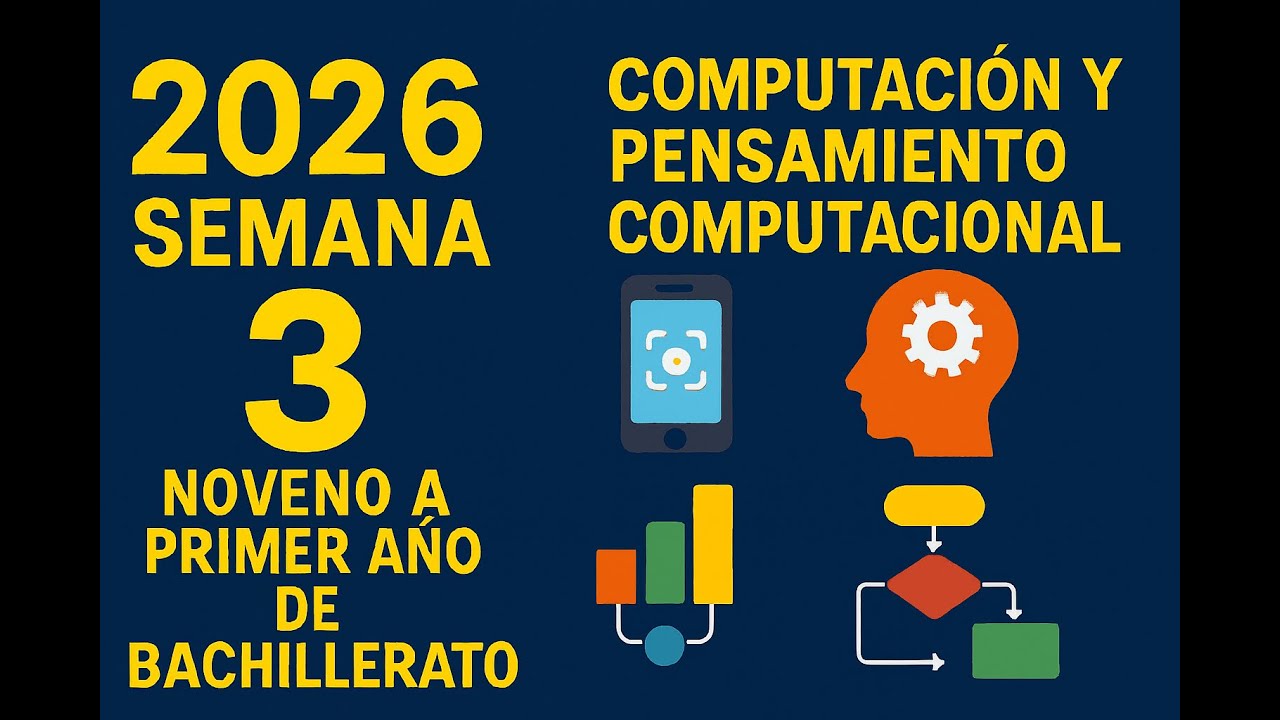 2026 Semana 3 Noveno a Primer Año De Bachillerato