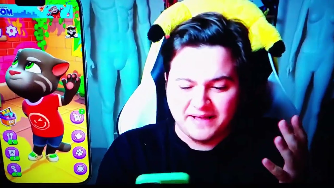 GECE 3' tr E.L.B.E.R ROBOT TALKİNG TOM OYUNUNA GİRDİ !! (KONUŞAN ARKADAŞLAR VİDEOYU KAÇIRMAYIN