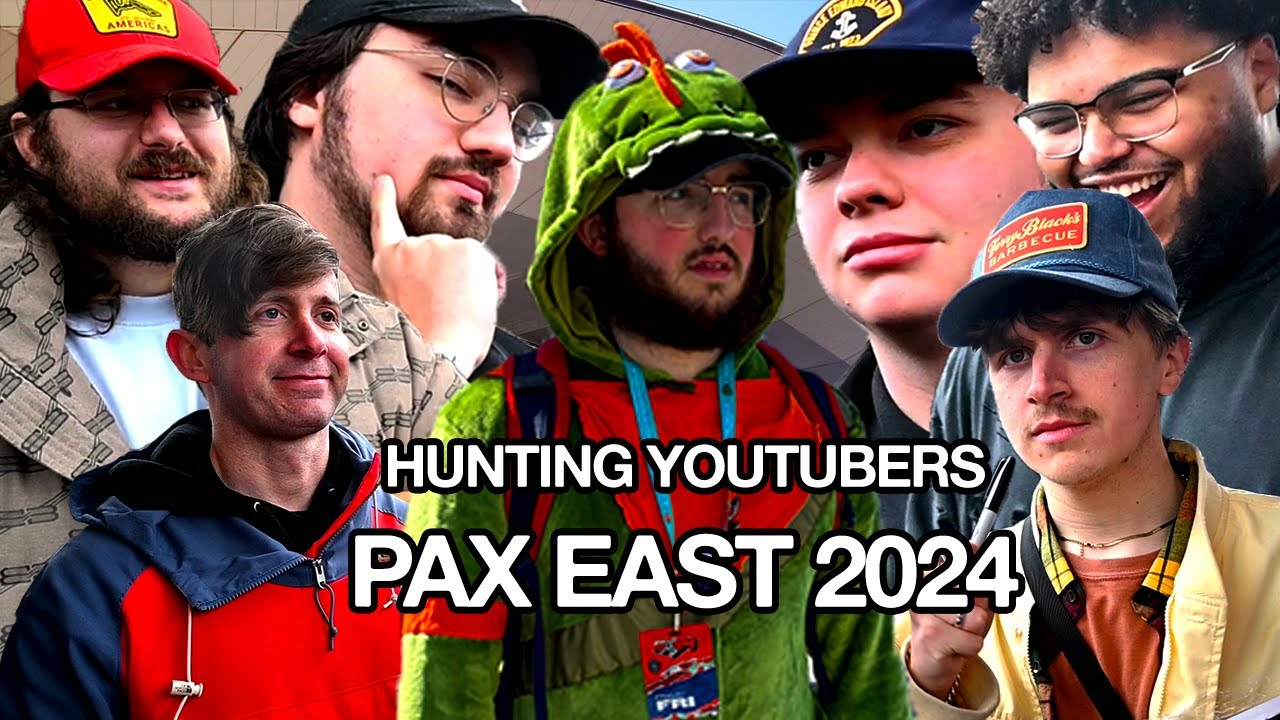 Hunting YouTubers at #paxeast again (FEAT. Wildcat, Smii7y, Grizzy, etc.)