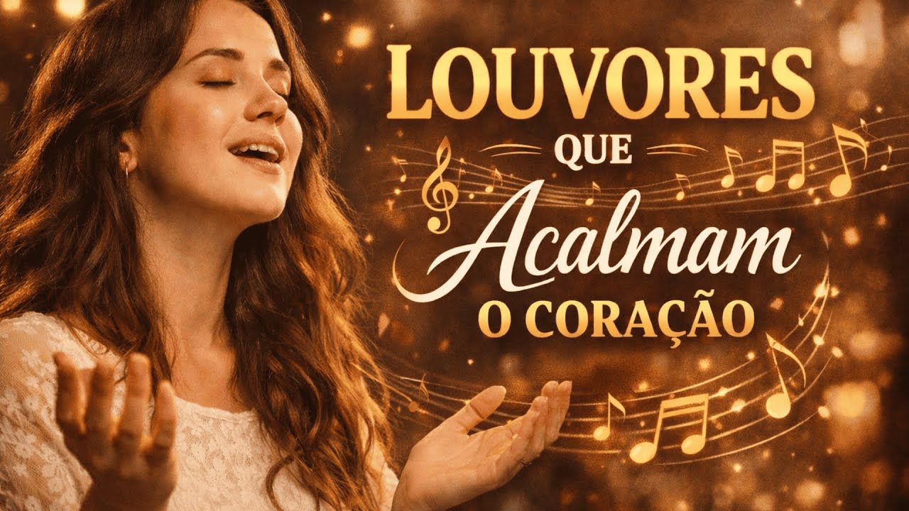 LOUVORES QUE ACALMAM O CORAÇÃO | Adoração Profunda Para Ansiedade e Descanso
