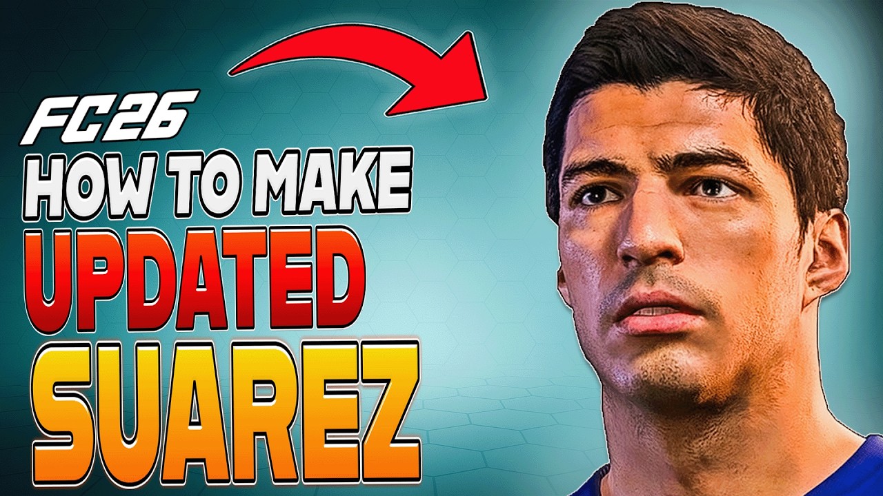 How to Make UPDATED SUAREZ in EA FC 26