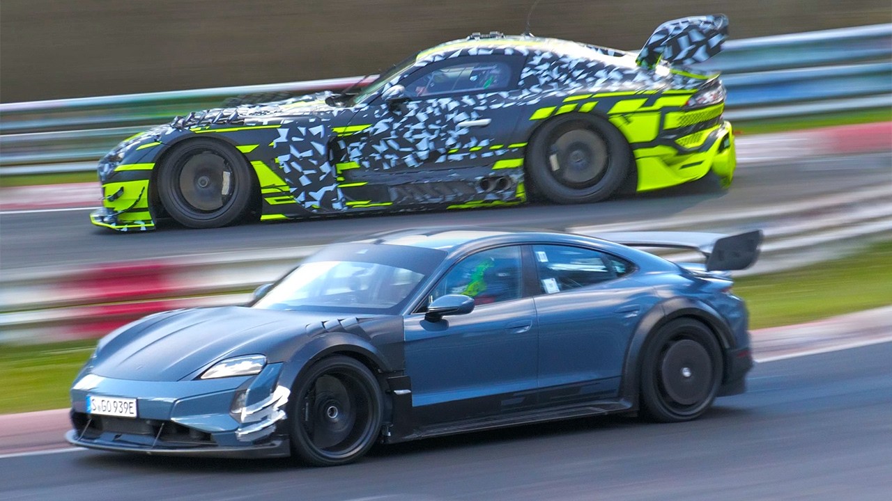 N&uuml;rburgring SECRET PROTOTYPES! CLE63 AMG Black Series, 992.2 GT3 RS, Temerario Spyder & more