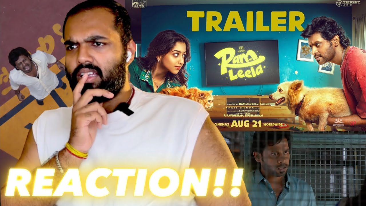 Ram in Leela Trailer, CURIOUSsss... ( REACTION!! )