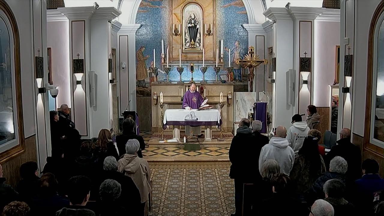 Santa messa dal santuario della Corva