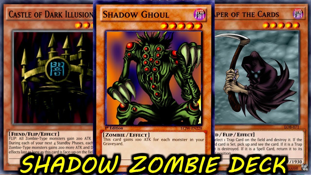 Yu-Gi-Oh! DUEL IN THE SHADOW REALM - SHADOW ZOMBIE DECK - HALLOWEEN DECK !!