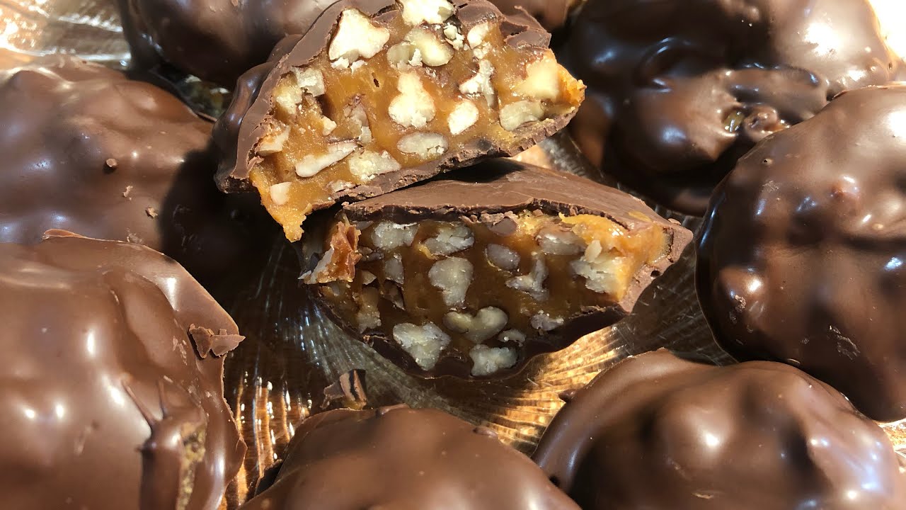 Easy Homemade Turtle Candy || How to make Turtles