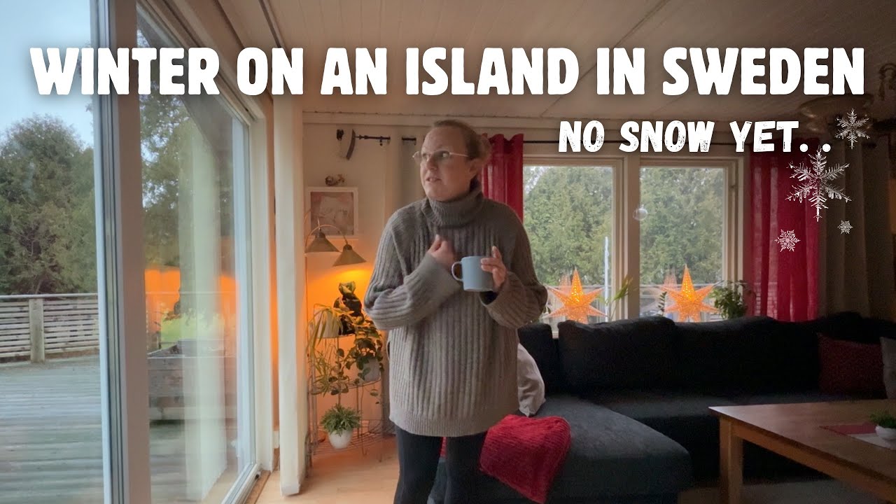 Life on a SWEDISH Island in WINTER | Forest Walk & Slow Day at Home