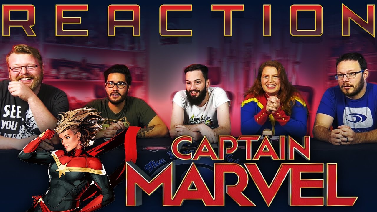 Captain Marvel - Official Trailer REACTION!!