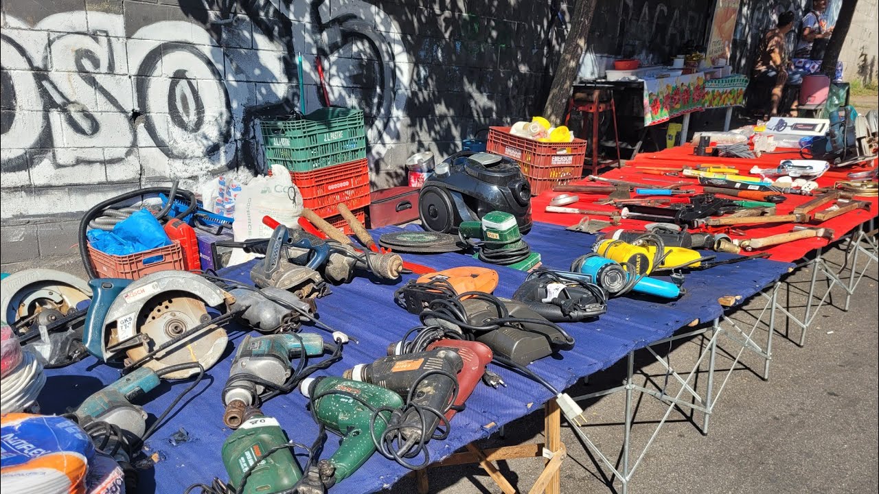 conheça a Feira do rolo Cidade Aer Carvalho na zona leste de São Paulo 🇧🇷 