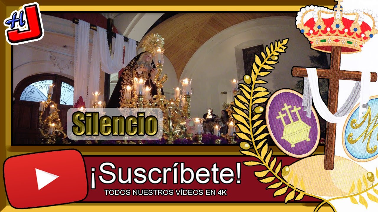 ⛪️ HDAD DEL SILENCIO 🎶 🕯 Viernes Santo 🥁 SEMANA SANTA 2024 ⚜️ 4K 📹