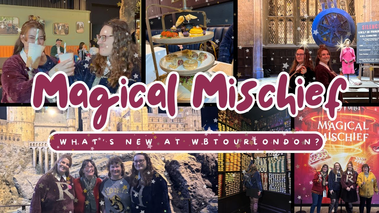 Everything NEW for Magical Mischief at Warner Bros. Studio Tour London!✨ Afternoon Tea, Backlot Cafe