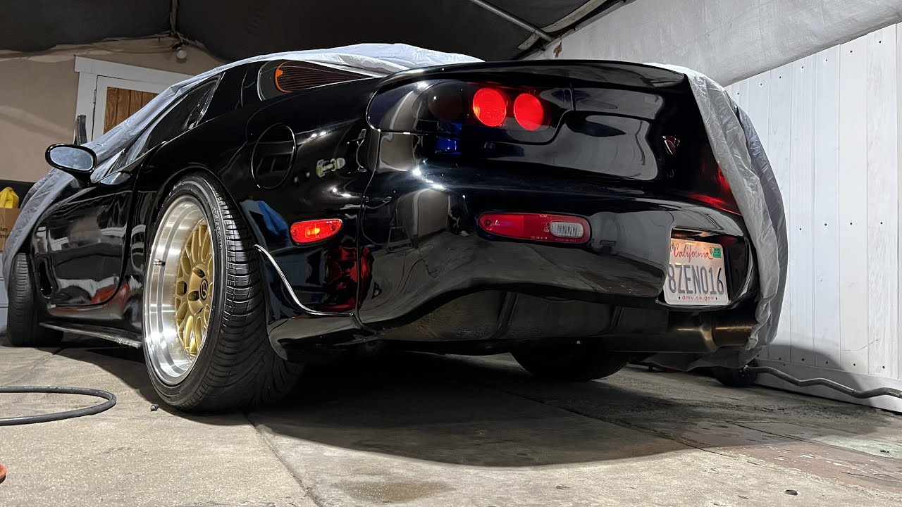 Mazda RX7 FD3s Single turbo, pure Sound,