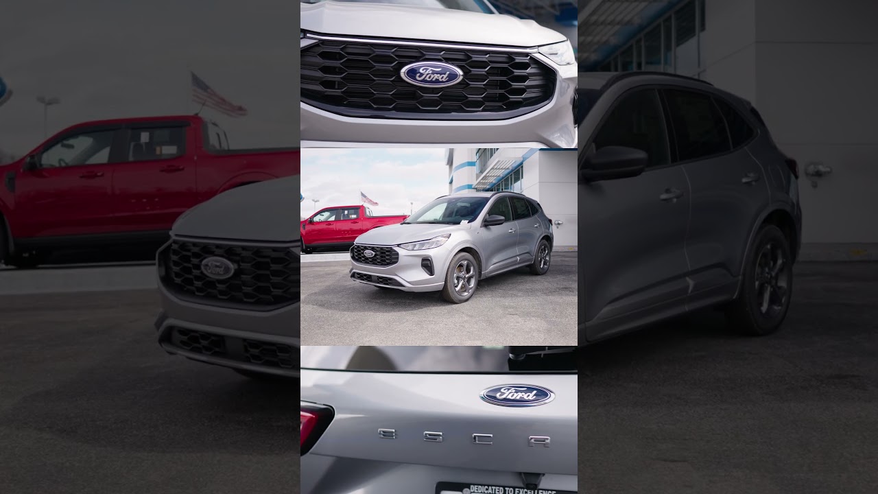 Say HELLO to the 2024 Ford Escape ST-Line