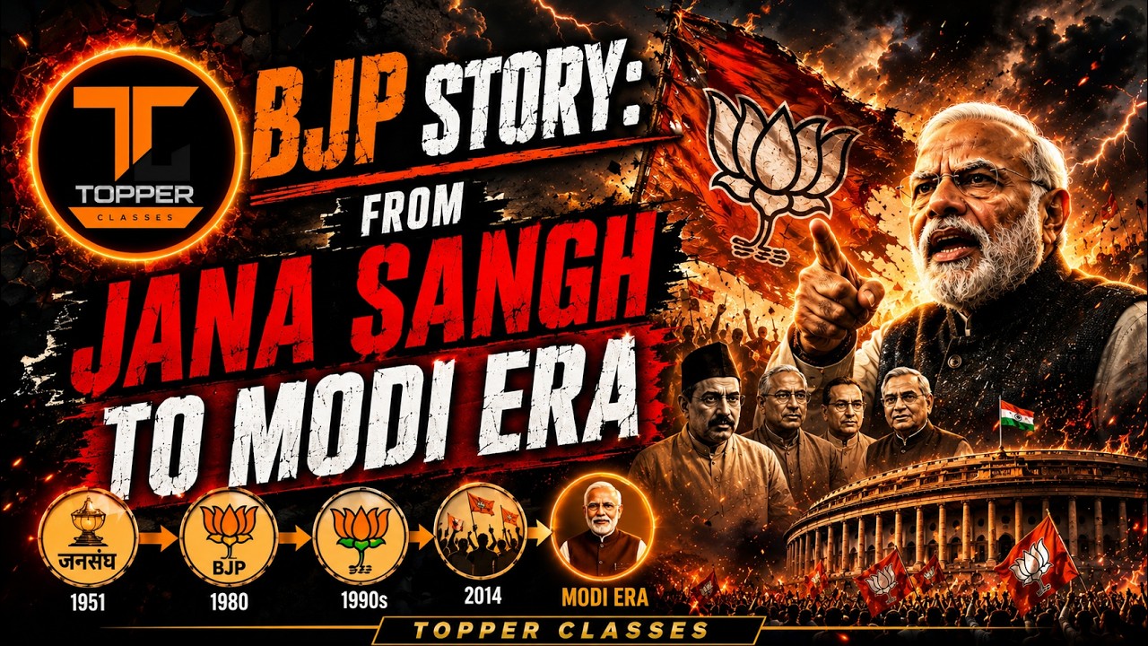 BJP Story: From Jana Sangh to Modi Era
