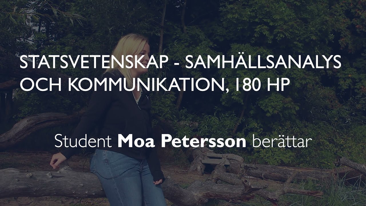Plugga Statsvetenskap – samhällsanalys och kommunikation