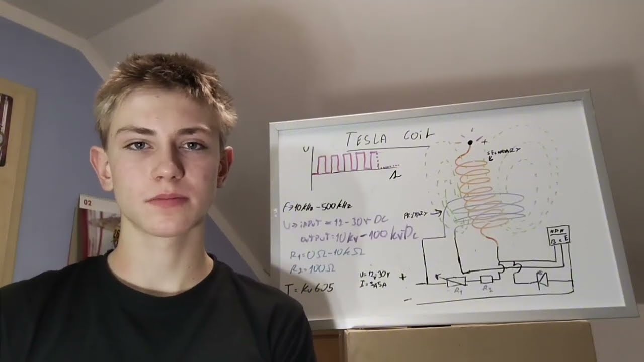 projekt 1: Tesla Coil vysvětlení 