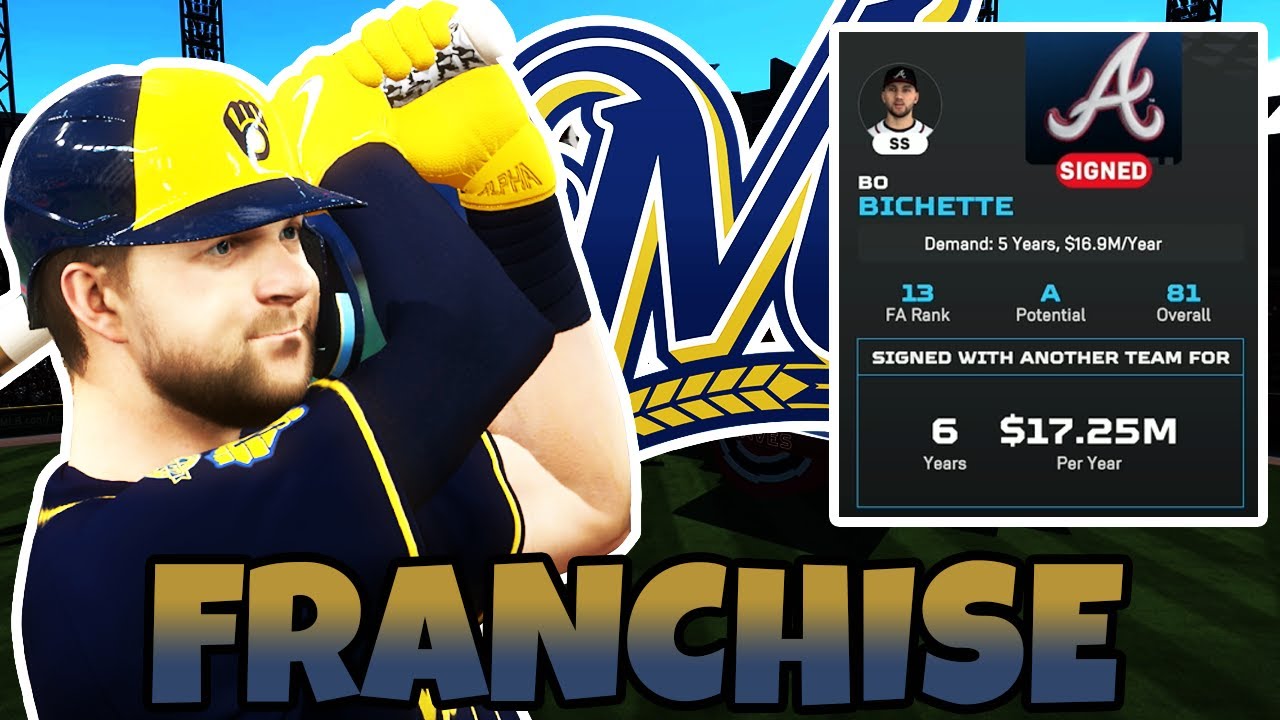 Facing an OFFSEASON Target on OPENING DAY! | Milwaukee Brewers Franchise Mode Rebuild Ep3