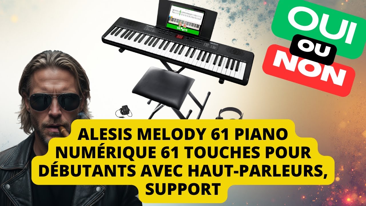 Le Alesis Melody 61 en 2025 : un piano d'entrée ou un vrai défi pour débutants ?