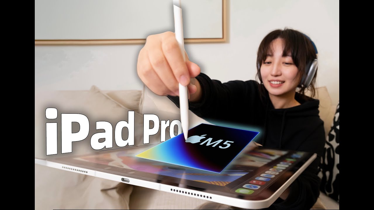 M5 iPad Pro！拥有iPad 就能成为更有创造力的人吗？Can having an iPad make one a more creative person?