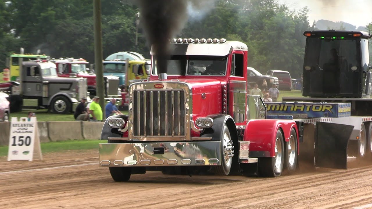 Truck Pulling 2025: PPL Limited Pro Stock Semi Trucks Pulling At Gladhills Pro Pull