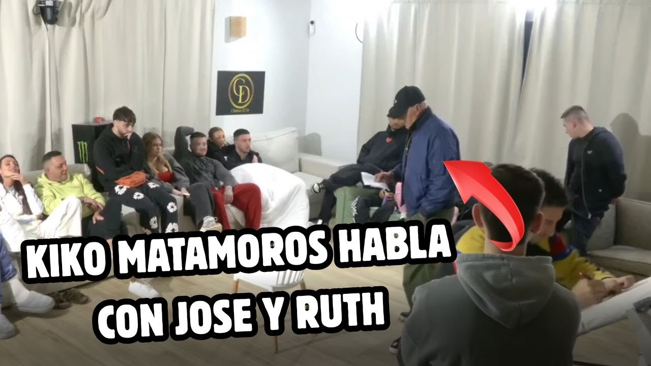 Kiko Matamoros habla claro con Eros, Aníbal, José y Ruth en La Villa del Pecado