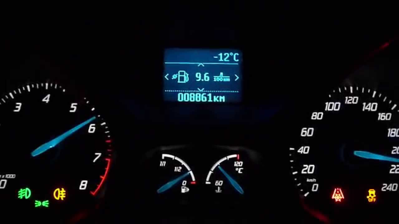 Ford focus 3 1.6 125 hp, max speed