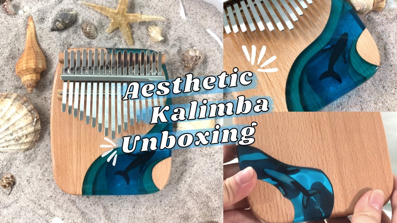 Unboxing The MOST BEAUTIFUL Kalimba | Aesthetic Unboxing