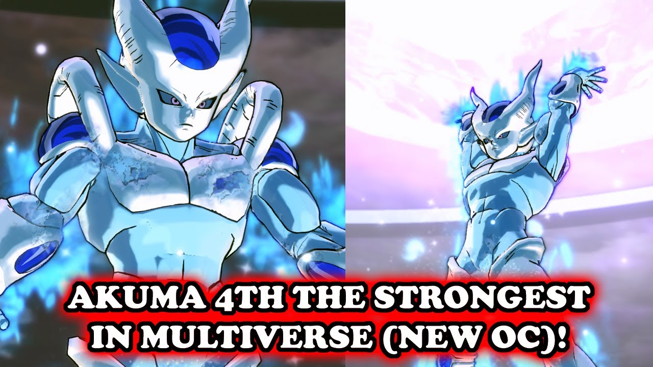 Akuma 4th The Strongest In Multiverse (NEW OC) Appears [NEW 3D Model]! Dragon Ball Xenoverse 2 Mods