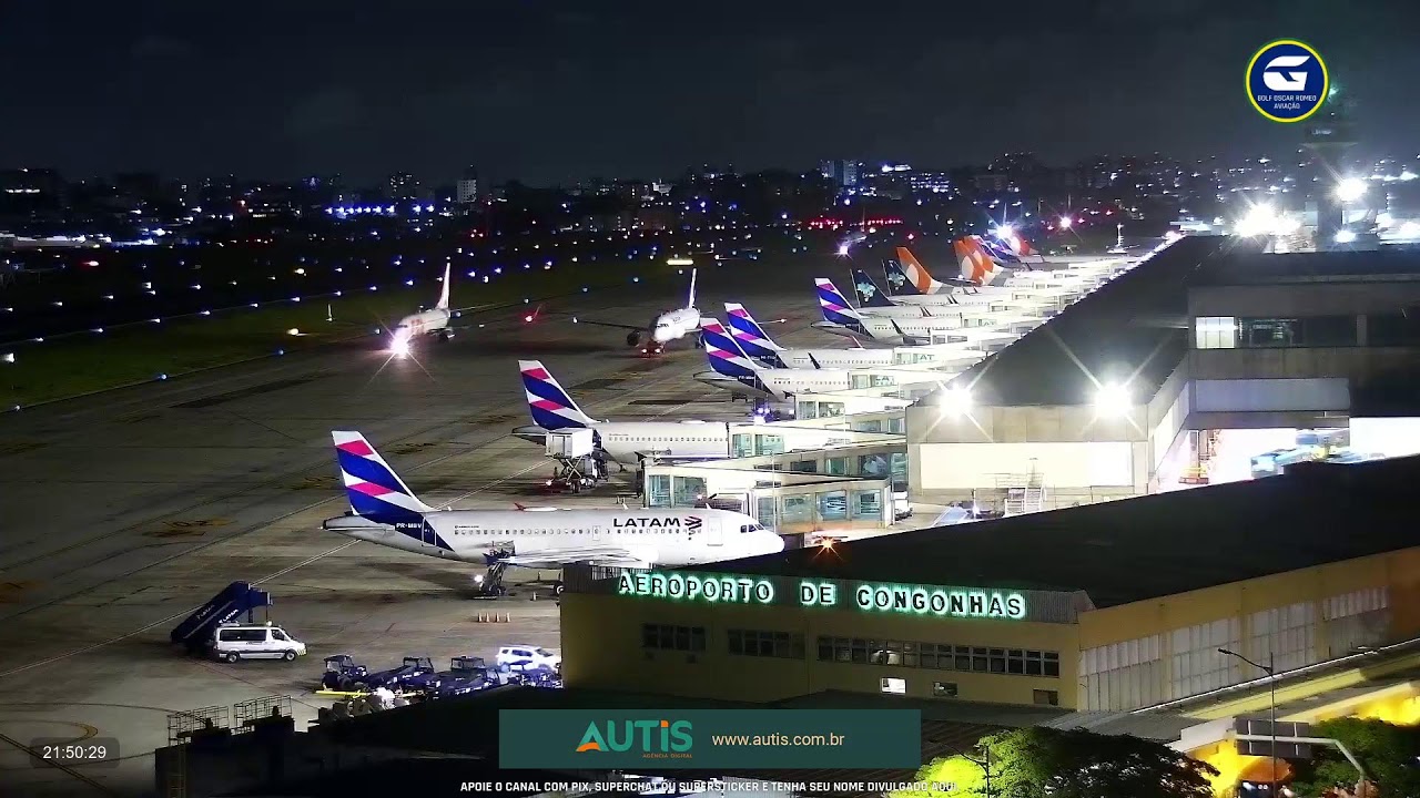 SBSP LIVE #2 - Aeroporto de S&atilde;o Paulo AO VIVO - CGH Airport - 17/12 Manh&atilde;