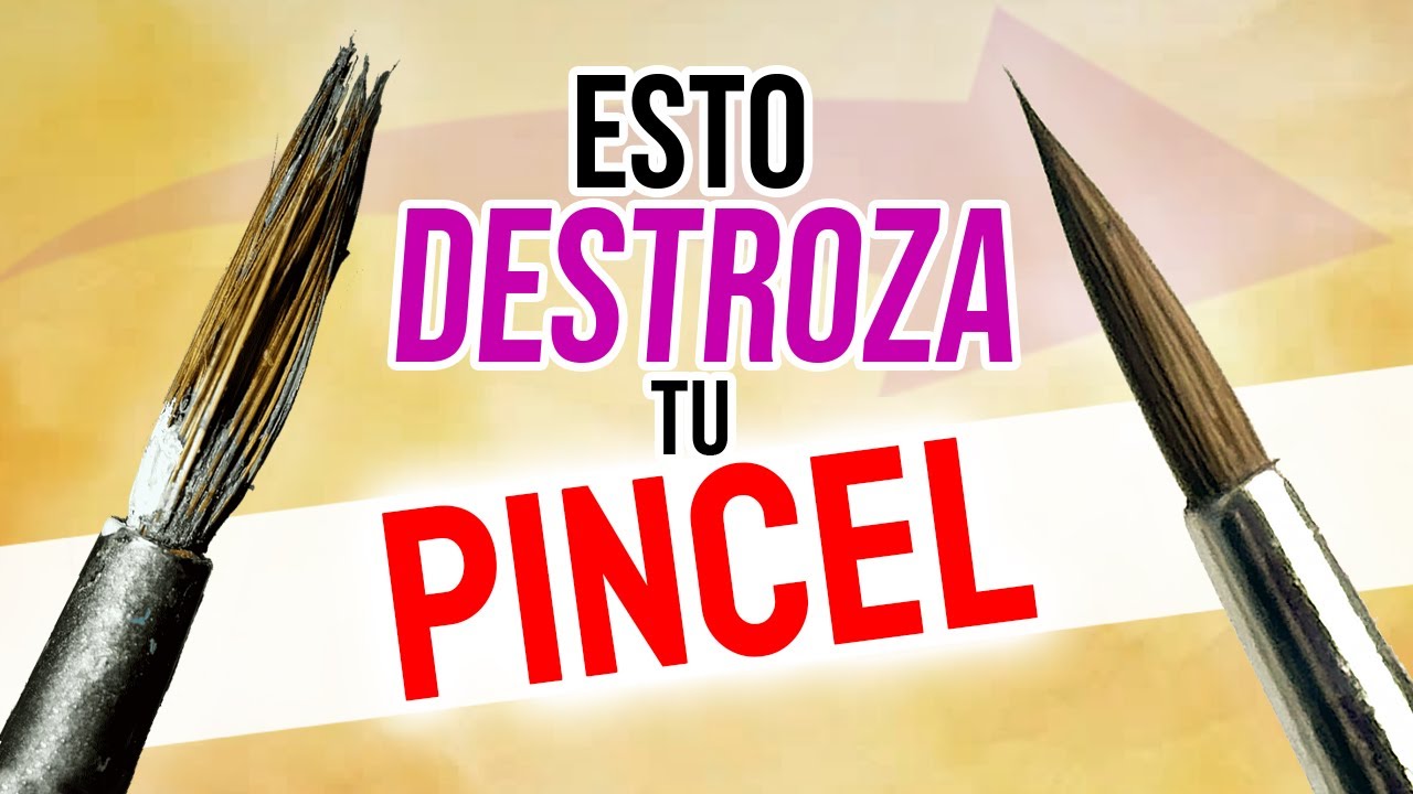 Por qué tus pinceles duran tan poco... ¡y cómo evitarlo!
