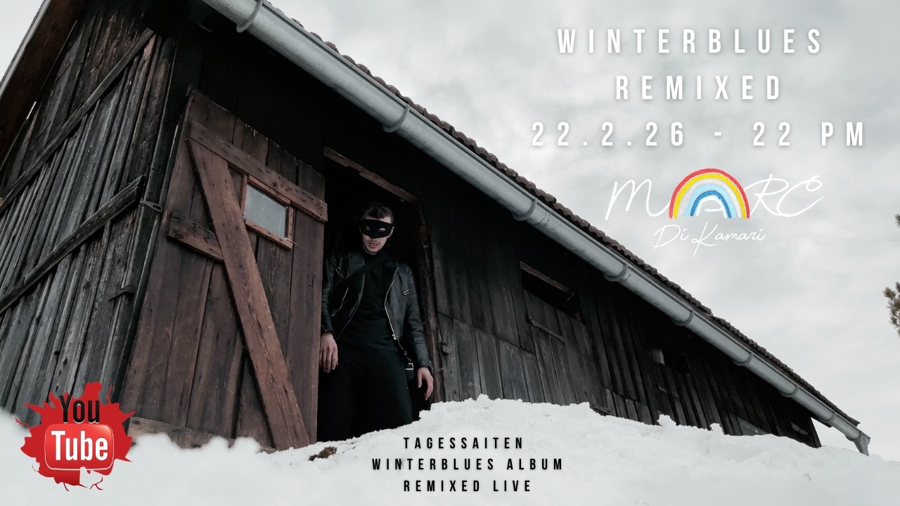 🎹 Live Winter Session - Winterblues Album - Marc DiKamari 🌈 - Piano Solo Remixed