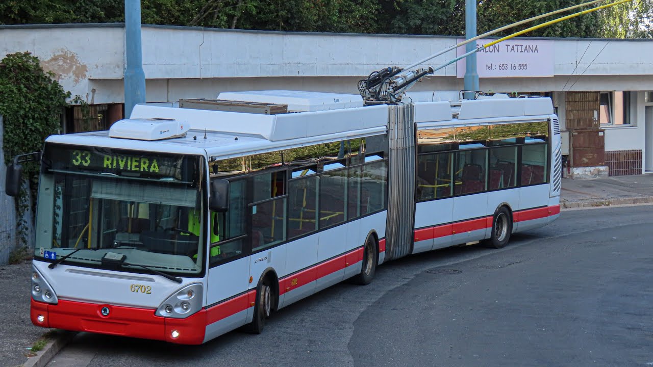 Škoda 25 Tr Citelis #6702 ako linka 33 na sídlisku Dlhé diely v Bratislave 🇸🇰 | DPB, a.s. | #1