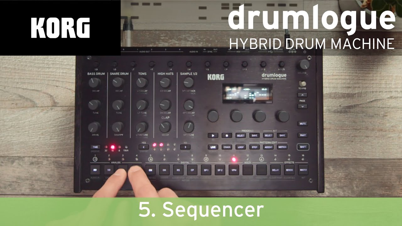 KORG drumlogue Groove-Guide - Folge 5: Sequencer