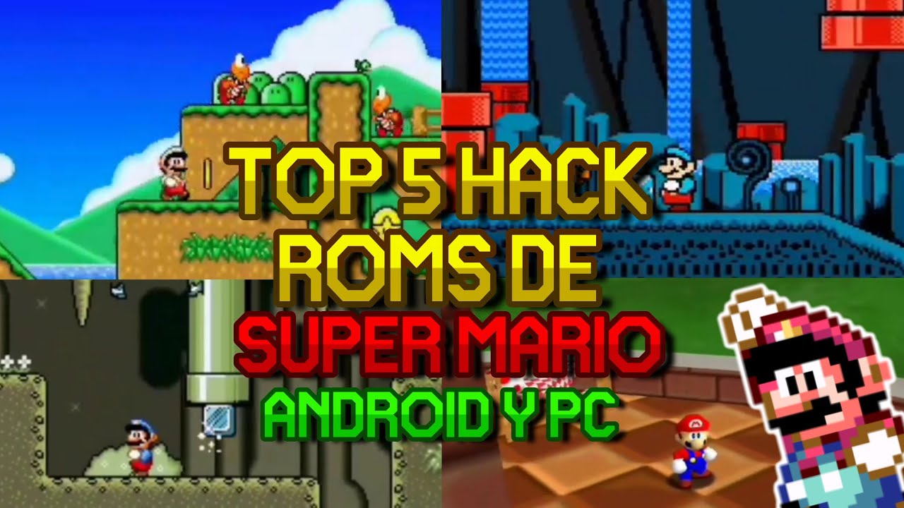 🌟Top 5 Fangames De Super Mario - Snes y 64 - Android y PC + Juegos