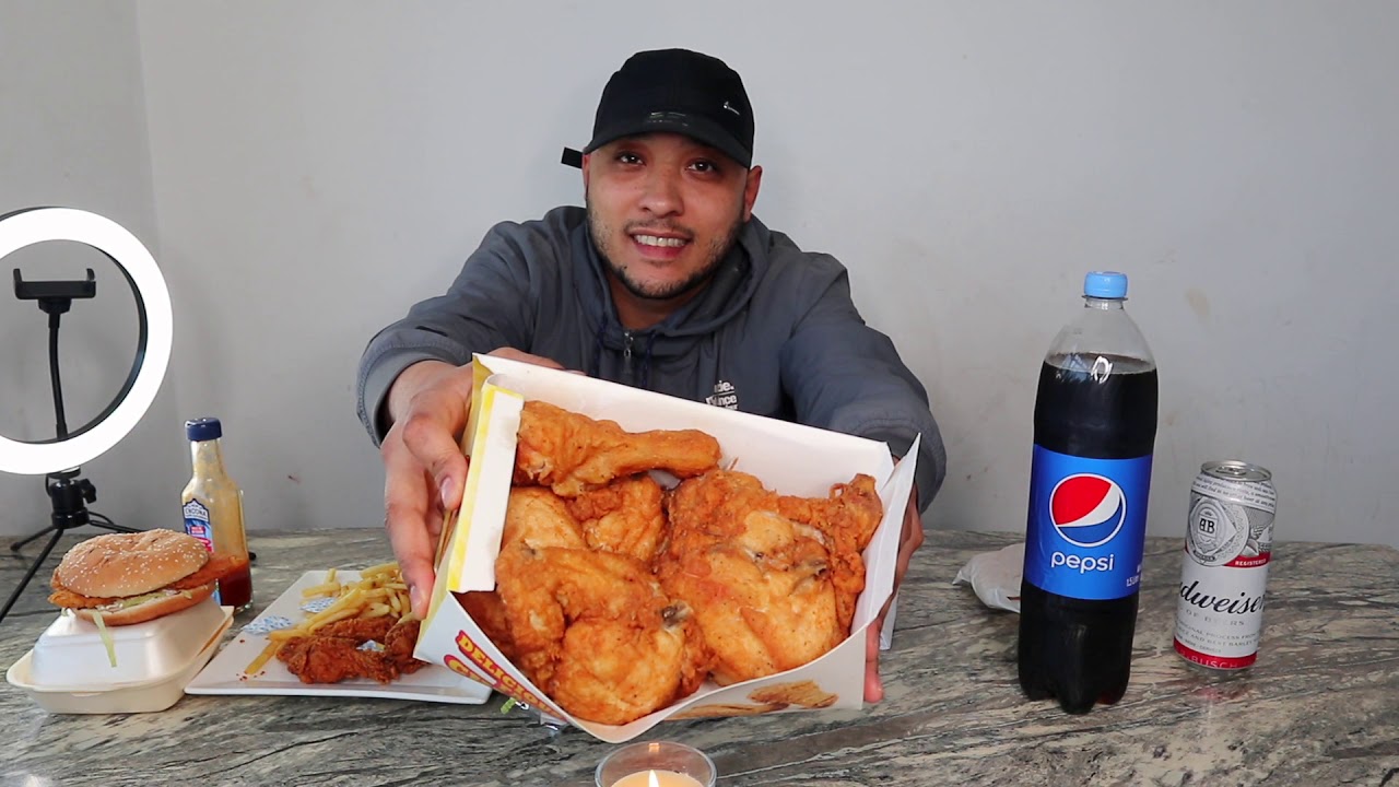 MORLEYS CHICKEN MUKBANG UK!!!