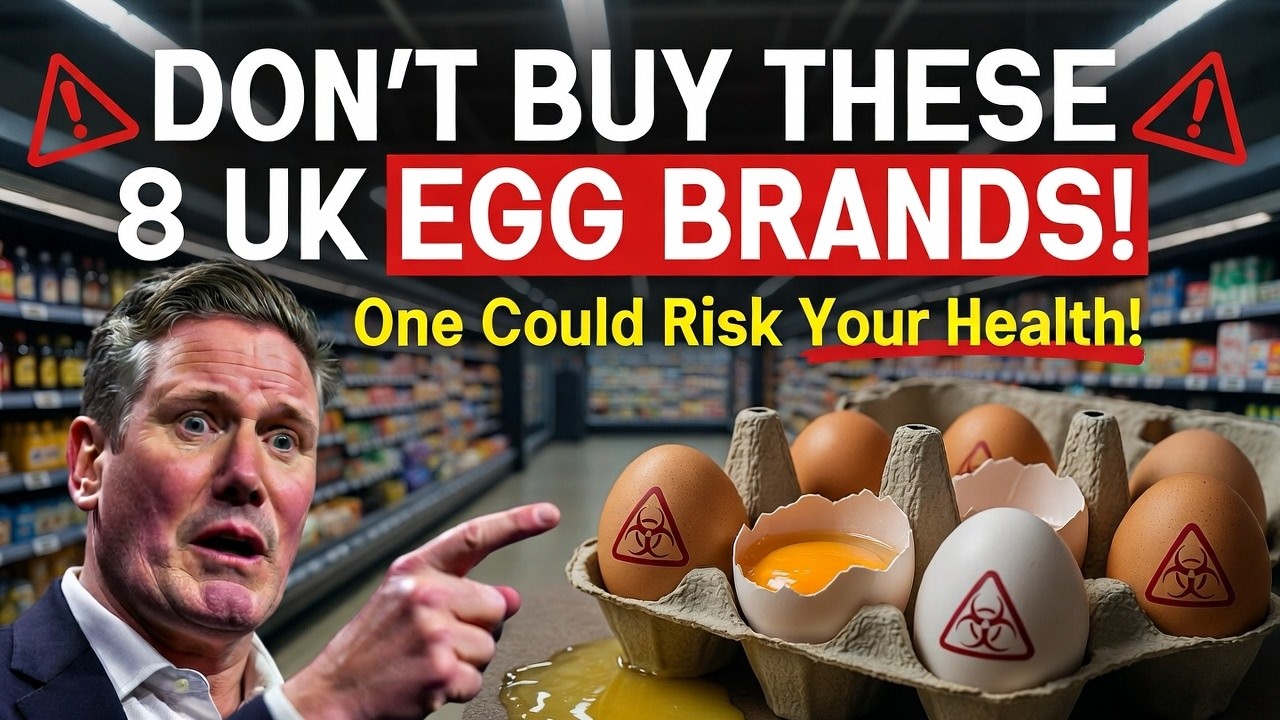 Don’t Buy These 8 UK Egg Brands – One Could Risk Your Health! 🥚🚨