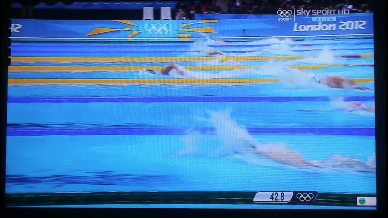 Finale Donne 200m Stile Libero - Londra 2012 - 5a Federica Pellegrini