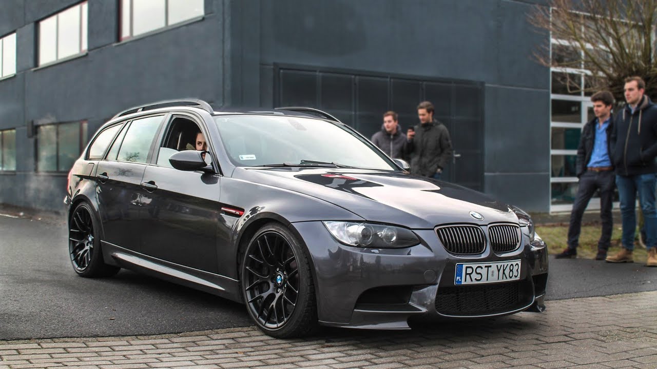 BMW E91 M3 Touring | V8 Engine - Loud sounds, Revs & acceleration