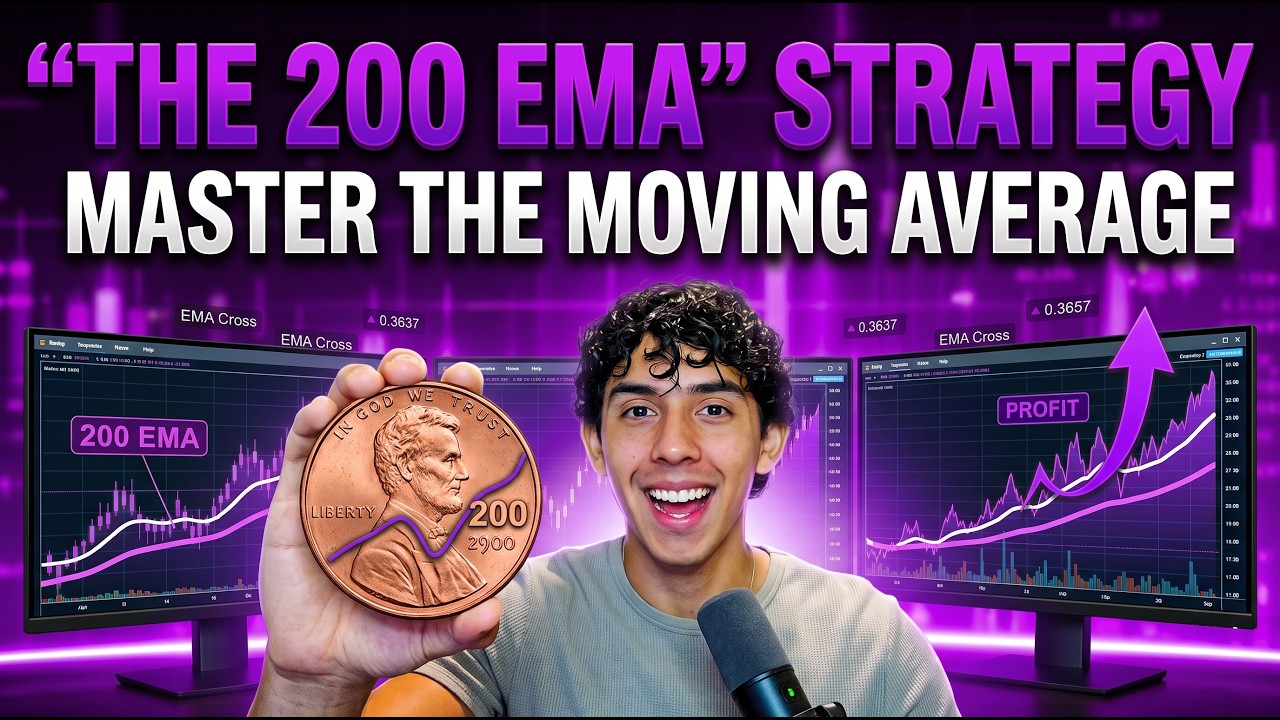 +$2557 Стратегия 200 EMA | 143 из Протокола 8-значных сумм