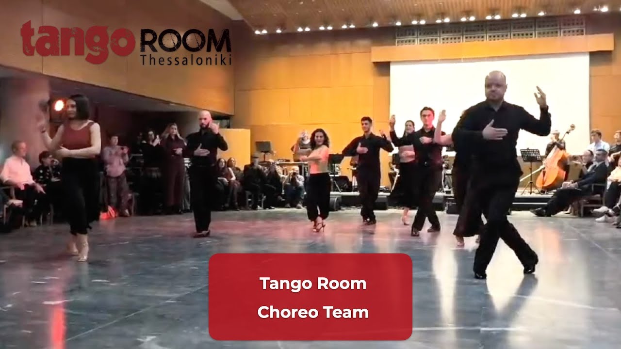 Tango Room Thessaloniki Choreography Team - show at the Thessaloniki City Hall, 23/12/2025