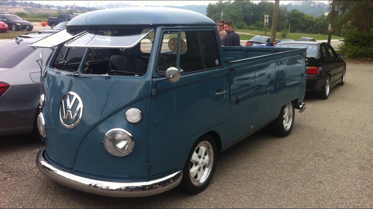 VW Volkswagen Transporter T1 Pickup Truck Kombi 360 Degrees Walk around