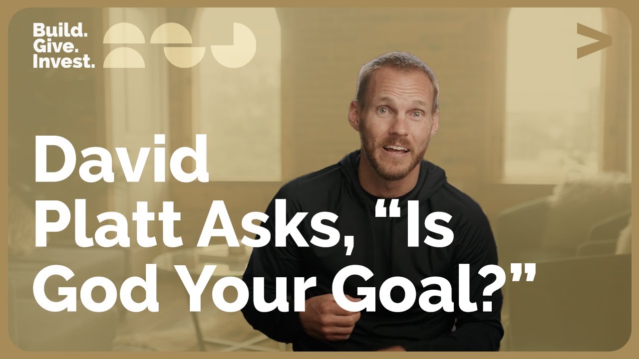Investor, Don't Hold Back | David Platt