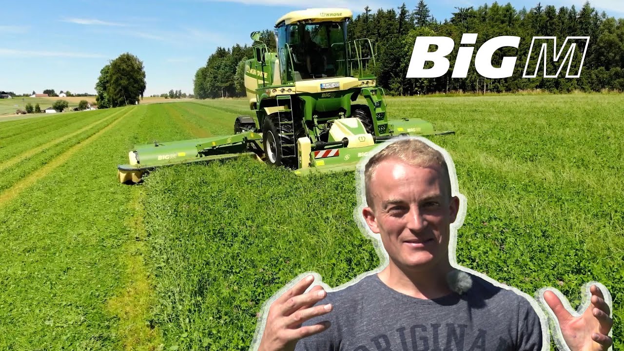 LU Maier: KRONE BiG M – perfekt bei kleinen Flächenstrukturen