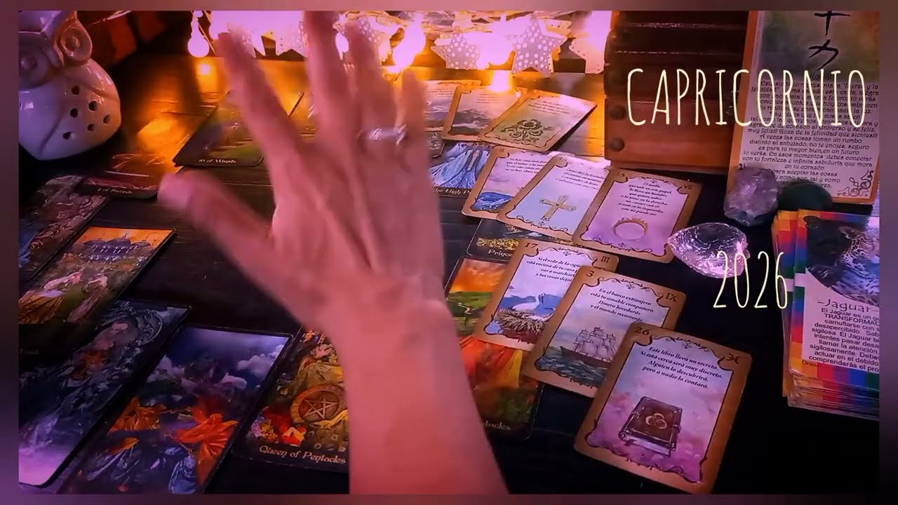 CAPRICORNIO ♑️  LECTURA DE TAROT PREMIUM PARA TODO EL AÑO 2026 #Capricornio #eclipse 