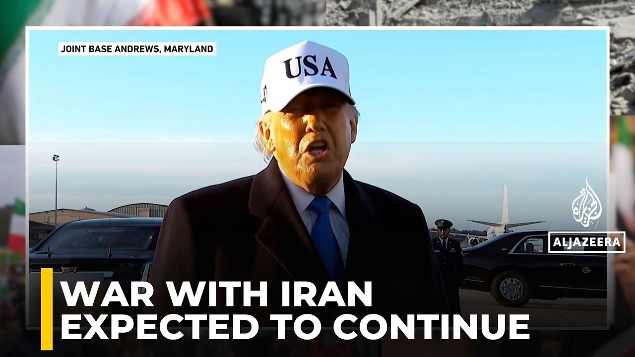 President Trump : The Iran war isn’t ending anytime soon